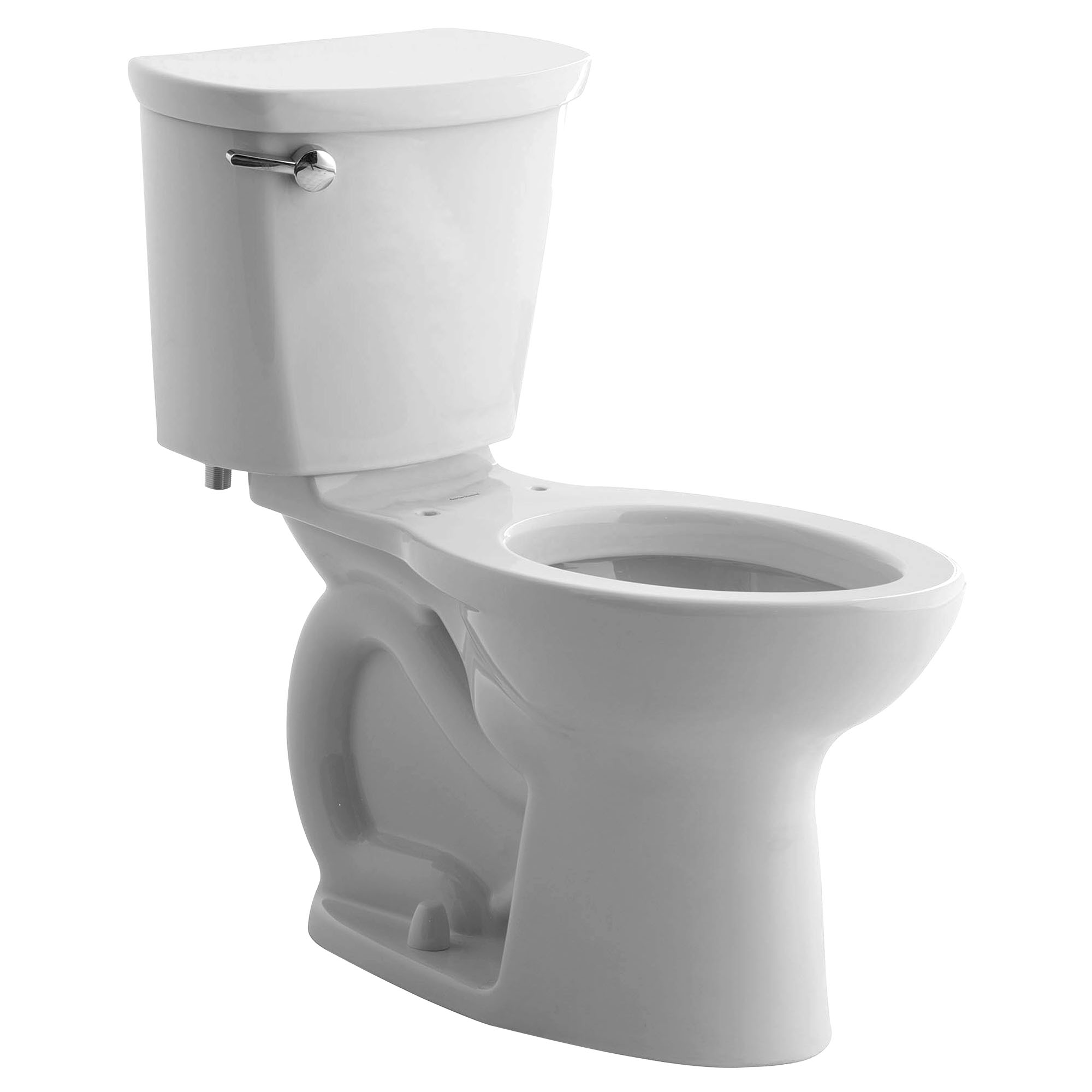 Champion PRO Two-Piece 1.6 gpf/6.0 Lpf Chair Height Elongated Right Hand Trip Lever Toilet less Seat